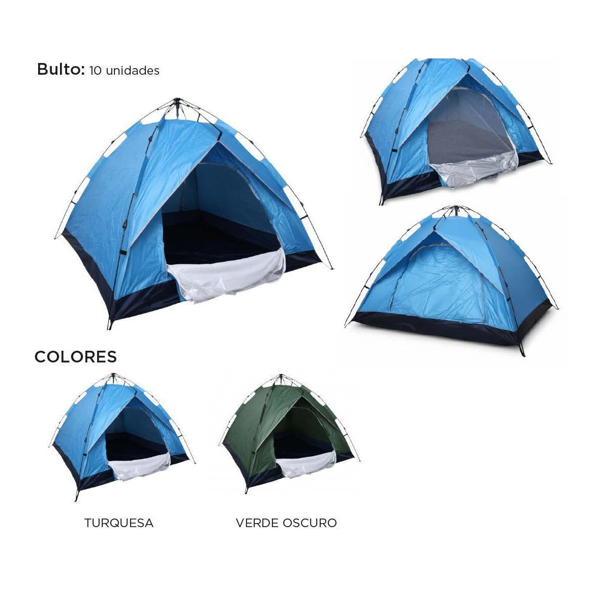 Carpa automatica premium para 4 personas P-33 - imagen provisional cuadrada del catálogo GEMTRAL 2026