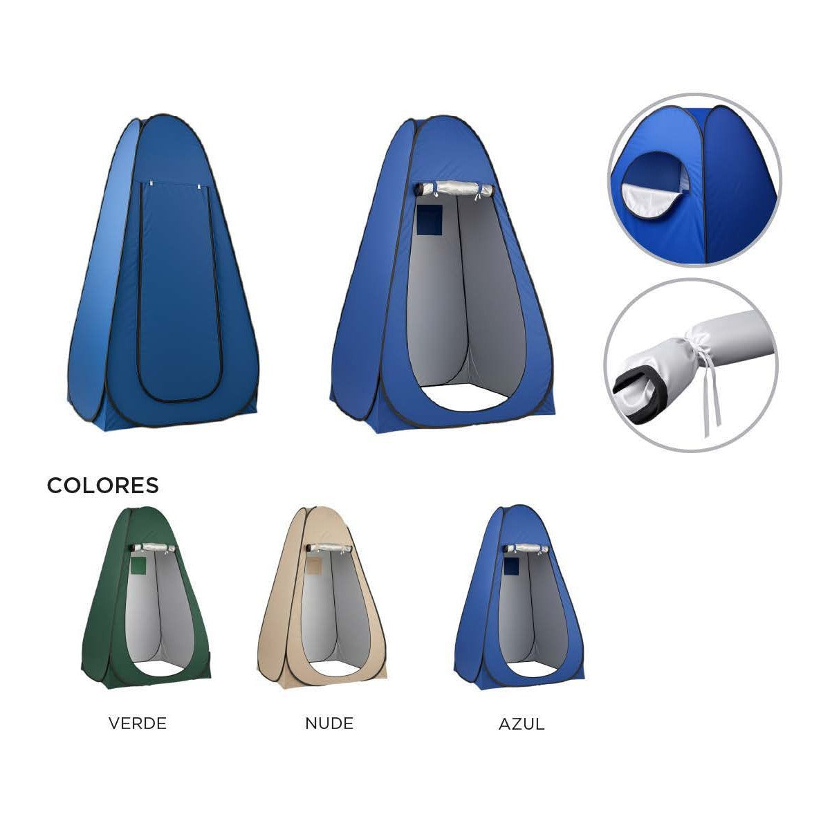 Carpa vestidor automatica P-31 - imagen provisional cuadrada del catálogo GEMTRAL 2026