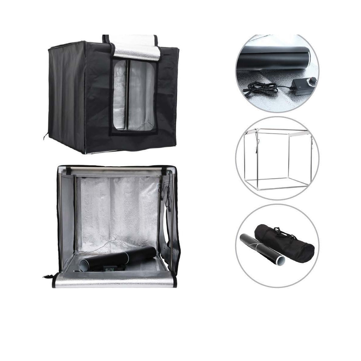 Caja de luz para fotografia de producto P-46 - imagen provisional cuadrada del catálogo GEMTRAL 2026
